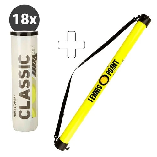 Classic Tennisball 18x 4 Ball Tube Plus Ball Tube 1 Classic Tennisball 18x 4 Ball Tube Plus Ball Tube
