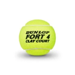 Dunlop Fort Clay Court 4 Ball Tube -Deals Tennster Store 0162300000 10