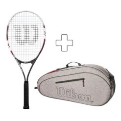 Wilson Fusion XL Allround Racket (plus Tennis Bag)