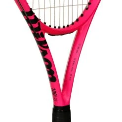 Wilson Clash 100L V2.0 Bright Neon Pink Tour Racket -Deals Tennster Store 04005000 10