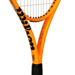 Wilson Burn 100 V5 Bright Neon Orange Tour Racket -Deals Tennster Store 04007000 10